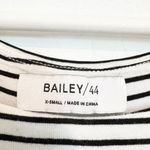Bailey 44 Striped Cutout Bodycon Dress Black White Business Casual Party Size XS Photo 6