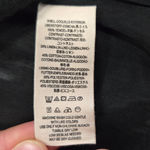 Free People Black Tencel Linen Blend Single Button Blazer Jacket Size Medium Photo 8