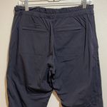 Athleta  Trekkie Paper Bag Pants Black Pull On Nylon Hiking Size 6 405927 Photo 8