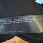 Eileen Fisher  Tencel Black Maxi Dress Size XL Photo 7