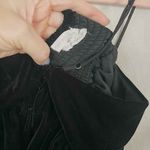 Urban Outfitters  Olivia Velvet Peplum Babydoll Cami Black  Photo 6