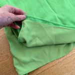 Something Navy  - Silky Essential Slip Dress in Green Photo 5