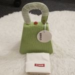 STAUD ππ Kenny Bag Pistachio Crocodile Embossed Photo 13