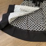 Lane Bryant Faux Wrap Sleeveless Dress Black White Belted Fit & Flare ~ Size 22 Photo 11