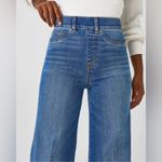Spanx NWT 20407 Seamed Front Wide Leg in Vintage Indigo Pull-on Jeans Size XS Photo 11