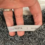 Athleta Heather Black & White Merino Wool Sleeveless Sweater Dress Size Small Photo 7