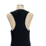 J.Crew  Limited Edition Crochet Maxi Sweater Dress Black Size Large Photo 8