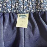 Old Navy Blue and White Mini Skater Skirt Photo 5