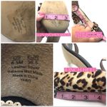Sam Edelman TAN & BLACK "YARO" GENUINE FUR & LEATHER ANIMAL PRINT HEELS (6.5) Photo 14