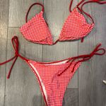 TikTok Shop Swimsuit Red Size M Photo 0