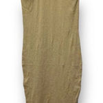 New Look  Womens Sleeveless Beige Maxi Tank Dress Sz‎ M Summer Beach Y2K Bodycon Photo 0