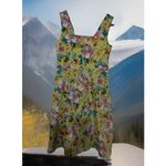VTG Chic Rabbit‎ Rabbit Rabbit Designs Cottage core Tropical Floral Dress USA 10 Photo 1