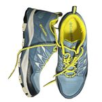 Columbia Wayfinder Outdry Womens Blue and Yellow Shoes Photo 0
