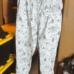 Victoria's Secret NIP Victoria’s Secret White Winter Reindeer  Jogger Pajama Pants Size XL Photo 6