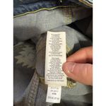 LuLaRoe Jean Jacket Size Small Southwest Aztec Boho Embroidered Blue Denim Hippi Photo 11