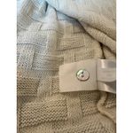 Madewell  Crochet Button Up V Neck Sweater Crop Top Size Medium Photo 6