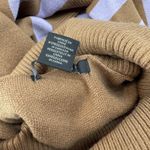 Tahari Sweater Womens XL Brown Purple Stripe Turtleneck Pullover Knit Ribbed Photo 5