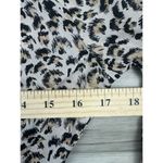 Rebecca Taylor REBECCA‎ TAYLOR Leopard Cheetah Print Silk Long Sleeve Mini Dress Size 6 Photo 5