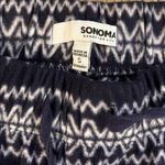 Sonoma Navy & White Fleece Pajama Set - Size S Photo 7