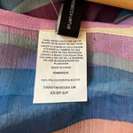 Becca NWT!! sound waves metallic stripe sheer cover-up dress XS/S Photo 7