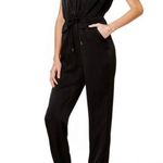 Bar III Utility Jumpsuit Large Black Photo 0