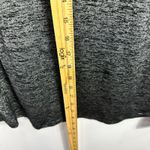 White House | Black Market WHBM Top M Gray Metallic Shimmer Long Sleeve Y2K Glam Minimalist Party Basic Photo 4