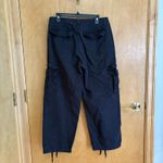 Levi's Baggy Cargo Women's Pants - Mid Rise Black 30x 30 Wide Leg Photo 7