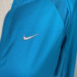 Nike Blue Quarter Zip Fitted Pullover Size Large Photo 1
