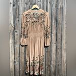 Vintage 1970 JERELL OF TEXAS Floral Dress Tan Size undefined Photo 14