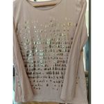 Peach Touch Of Gold Foil Layering Size Small US Size, Photo 2