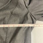 Halogen  Women's Linen Blend Blazer Dark Gray Three Button Tie Belt Lined Size 16 Photo 11