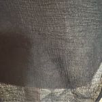 Eileen Fisher  The Fisher Project Black Silk Hi-Lo Blouse Photo 10