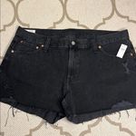 Gap  4” low rise stride short Black Denim Women's Shorts Photo 0