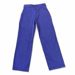 Wilfred Aritzia Free Purple Modern Utility Pants Jeans High Rise Straight Leg 6 Photo 4