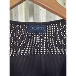 Dotti Plunging Floral Lace Drawstring Pullover Swim Cover Up Dress One Size Size undefined Photo 4