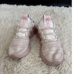 Adidas Cloudfoam Pink White Running Athletic Shoes Sneakers Women's Size 8 Photo 1