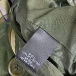 Avenue Green Plaid Water Resistant Double Breasted Coat Size 14/16 Photo 4