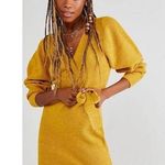 Free People  Sienna Wrap sweater Dress size L Photo 1