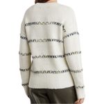 Gray Collective Confetti Stripe Knit Sweater Green Size XL Photo 1