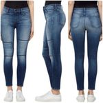 J Brand NWT Alana Jasper Patched Crop Skinny Jeans Size 28 Photo 3