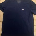 FIGS Womens navy blue  scrub top only Photo 0