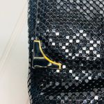 Vintage Chain Mail Black Evening Bag X Cross Body Photo 2
