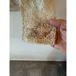 Vintage Sheer Glass Beaded Open Front Special Occasion Cardigan Sweater Small Photo 2