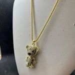 Gold Tiger Chain Necklace With Czs Photo 1