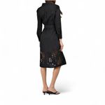 Tahari Elegant Black Belted Dress Photo 2