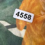 FARM Anthropologie Floral Print Cut Out Romper Size M Green Yellow Calla Lily Size M Photo 13