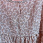 Kori Light pink floral print  America lightweight dress and swimsuit cover Photo 1