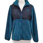 FILA  Sport Turquoise Waffle Fleece Full-Zip Jacket Medium Photo 0