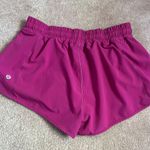 Lululemon Ripened Raspberry 2.5 Inch Hotty Hot Shorts Photo 1