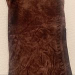 Territories Chocolate Brown 100% Leather Suede Pants 12 Women’s Photo 5